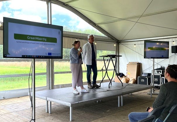 Demodag agro-ecologisch proefplatform Hansbeke – Infosessie GraanWaardig door Flanders’ FOOD en BroodNodig bakkerij Van Eeckhout.